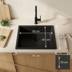 black-undermount-top-mount-sink-50x40cm